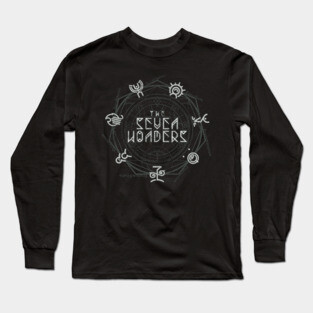 The Seven Wonders - graveyard grey Long Sleeve T-Shirt