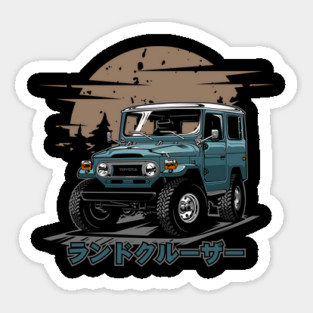 Toyota Land Cruiser FJ40 Sticker