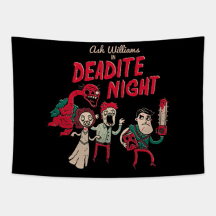 Horror Movie: Deadite Night Tapestry