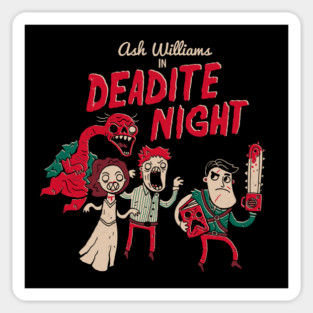 Horror Movie: Deadite Night Sticker