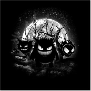 Moonlight Ghosts Posters and Art