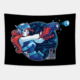 PEW PEW! Tapestry
