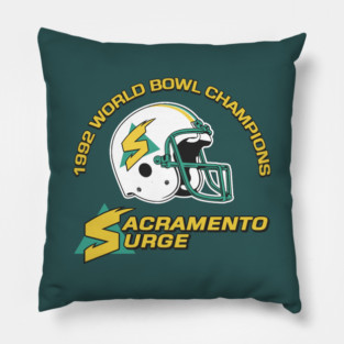Surge: 1992 World Bowl Champions Pillow