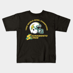 Surge: 1992 World Bowl Champions Kids T-Shirt