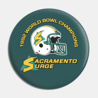 Surge: 1992 World Bowl Champions Pin