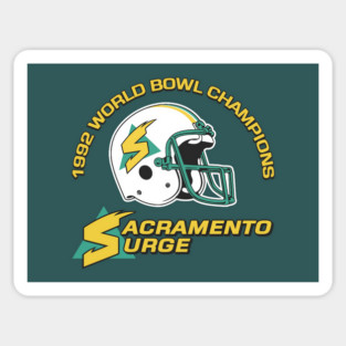 Surge: 1992 World Bowl Champions Sticker