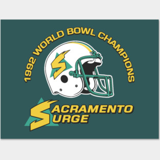 Surge: 1992 World Bowl Champions Posters and Art
