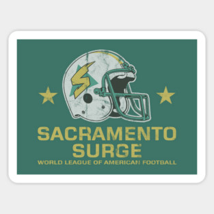 Sacramento Surge [DEFUNCT] Vintage Distressed Sticker