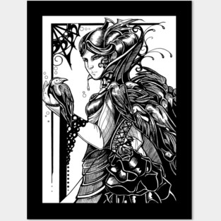 The Raven Queen - Raven Posters and Art