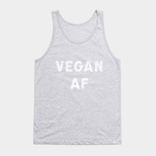 Vegan AF plant-based diet veganism Tank Top