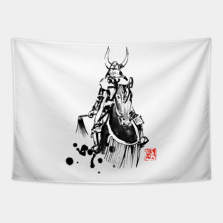 shogun riding Tapestry