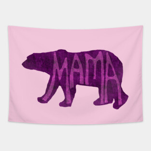 Mama Bear Tapestry