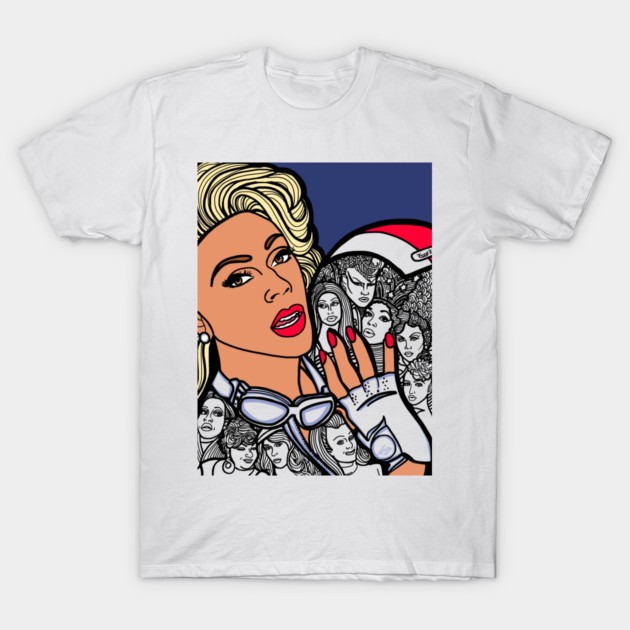 Drag Racing T-Shirt by COLORaQUEEN