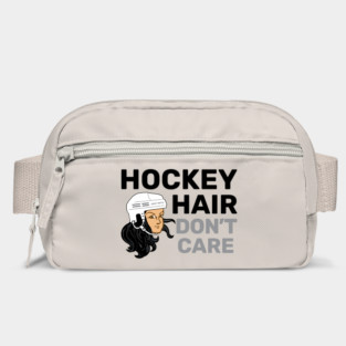 Hockey Hair Don't Care Black Hair Bag