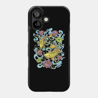 The Golden Koi Phone Case