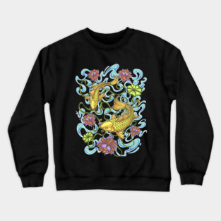 The Golden Koi Crewneck Sweatshirt