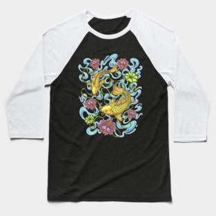 The Golden Koi Baseball T-Shirt