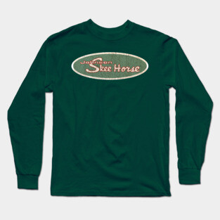 Johnson Skee Horse vintage snowmobiles Long Sleeve T-Shirt