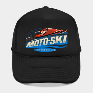 Moto Ski Snowmobiles Canada Hat