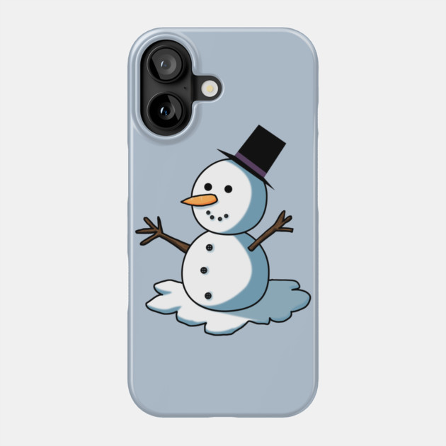 SNOWMAN Phone Case by droidmonkey