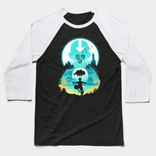 Airbender Baseball T-Shirt