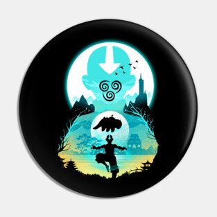 Airbender Pin