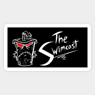 Swimcast Classic Sticker