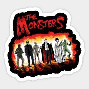 The Monsters Sticker