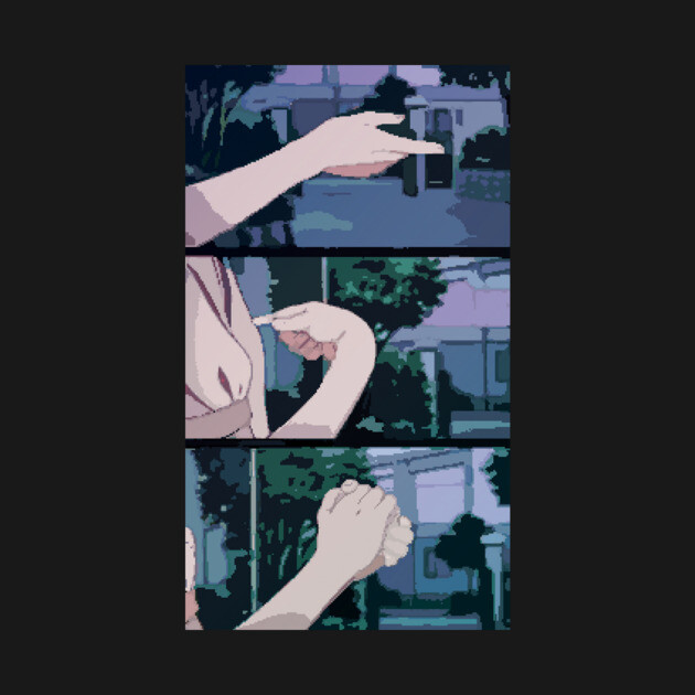 Pixelart Retro Koe no Katachi Anime A Silent Voice A Silent