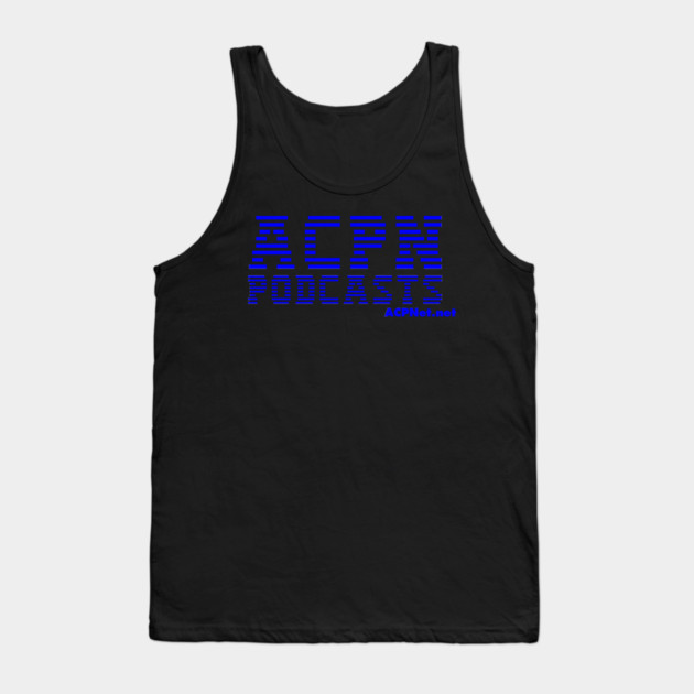 ACPN - 1980s Computer Logo Variant Tank Top by Art Comedy Pop-Culture Network!