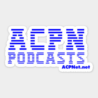 ACPN - 1980s Computer Logo Variant Sticker