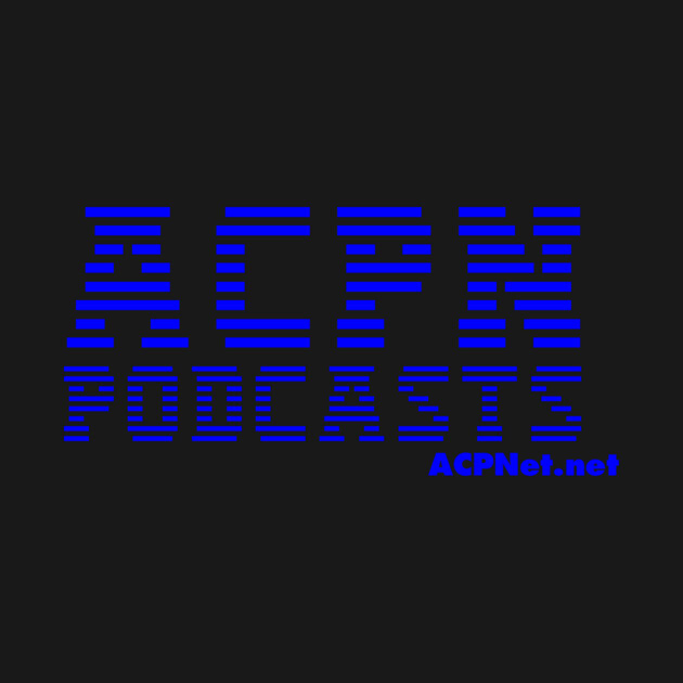 ACPN - 1980s Computer Logo Variant by Art Comedy Pop-Culture Network!
