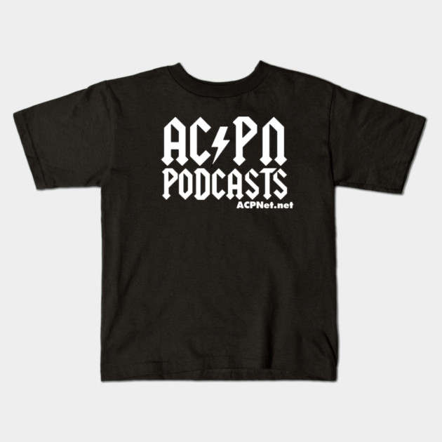 ACPN - Scotch-Aussie Rock Band Logo Variant Kids T-Shirt by Art Comedy Pop-Culture Network!