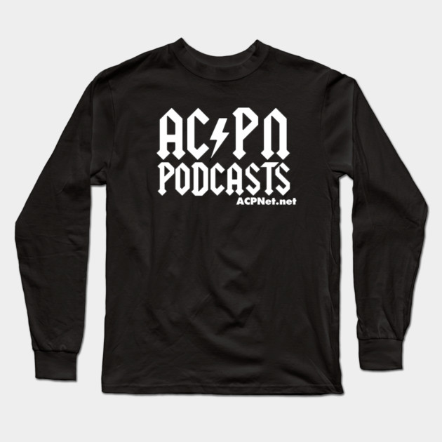 ACPN - Scotch-Aussie Rock Band Logo Variant Long Sleeve T-Shirt by Art Comedy Pop-Culture Network!
