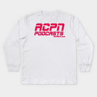 ACPN - Sports TV Network Logo Variant Kids Long Sleeve T-Shirt