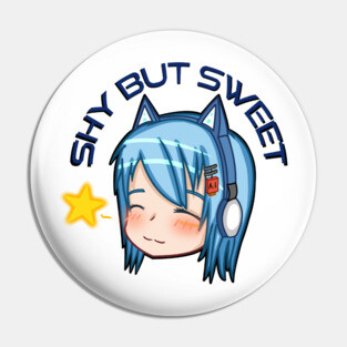 Shy but Sweet Pin