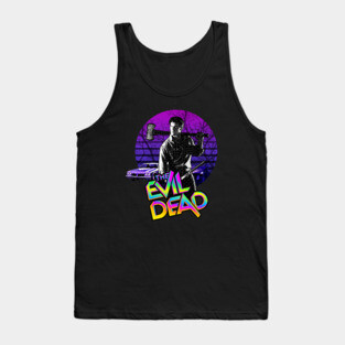 The Evil Dead - retrowave Tank Top