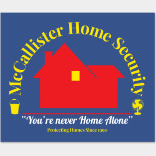 Home Alone - McCallister Home Security Posters and Art