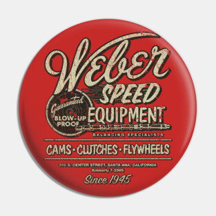 Weber Speed Equipment 1945 Pin