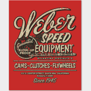 Weber Speed Equipment 1945 Posters and Art