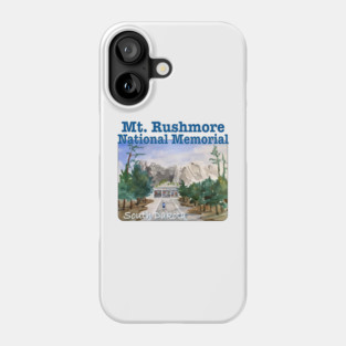 Mt. Rushmore National Memorial, South Dakota Phone Case