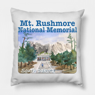 Mt. Rushmore National Memorial, South Dakota Pillow