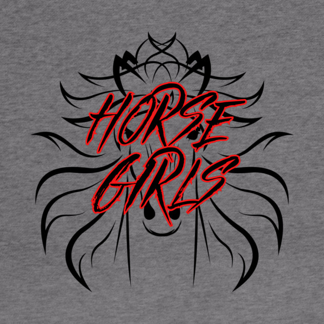 Metal Horse Girls - Black Design by Horse Girls