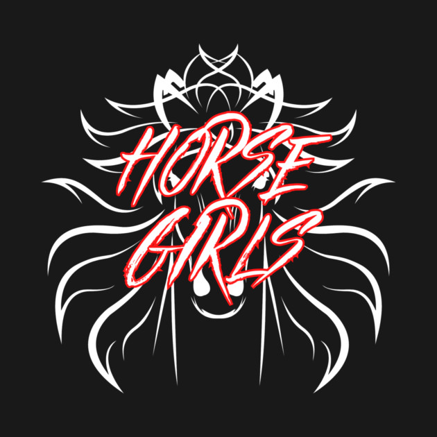 Metal Horse Girls - White Design by Horse Girls