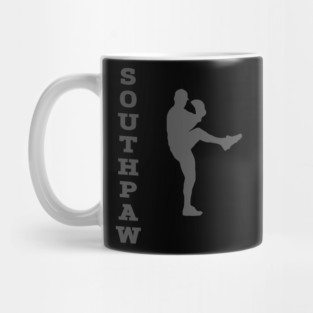 Southpaw Left Handed Baseball Lefty Pitcher Baseball Lingo Mug