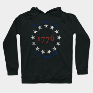 Vintage 1776 Betsy Ross Stars We The People Are Pissed Off Hoodie