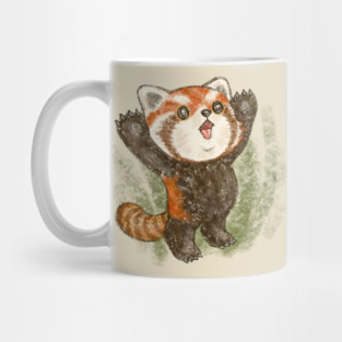 Banzai red panda Mug