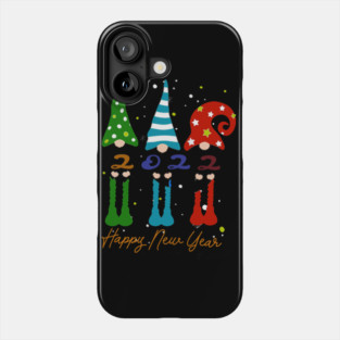 Happy New Year 2022 Mens Women's Phone Case