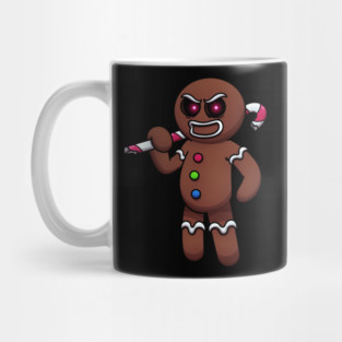 Evil Gingerbread Man Mug