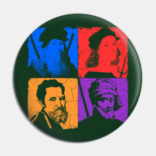 Renaissance Ninjas Pin